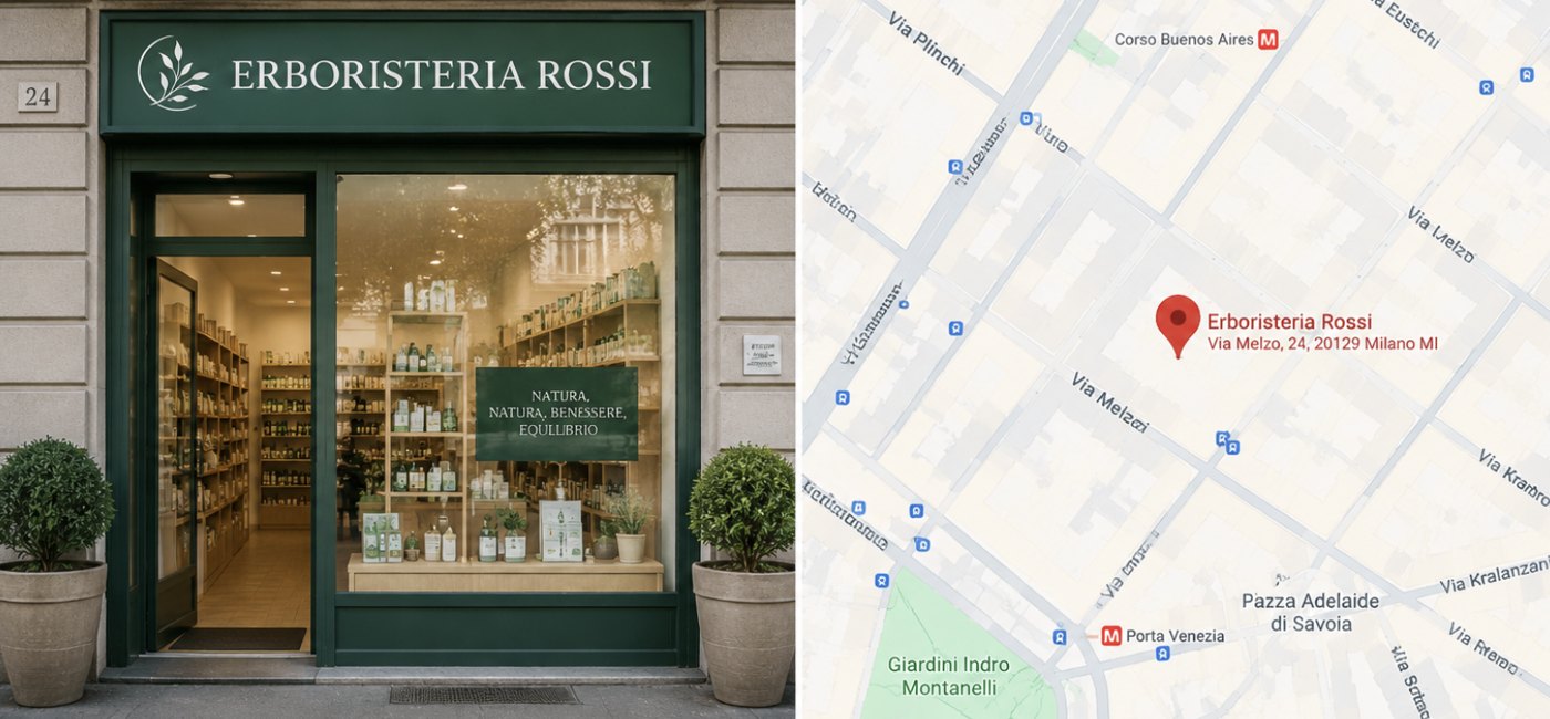 Erboristeria Rossi — Via Melzo 24, Milano